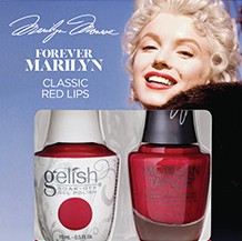 Gelish Forever Marilyn gelish classicredlips front