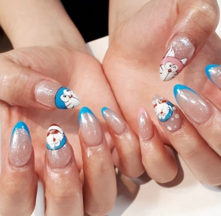 Doraemon Nails