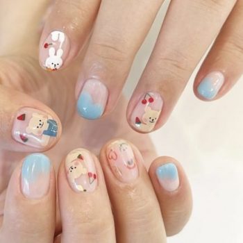 Teddy bear nails