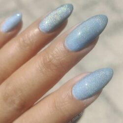 Omnipotent nails baby blue